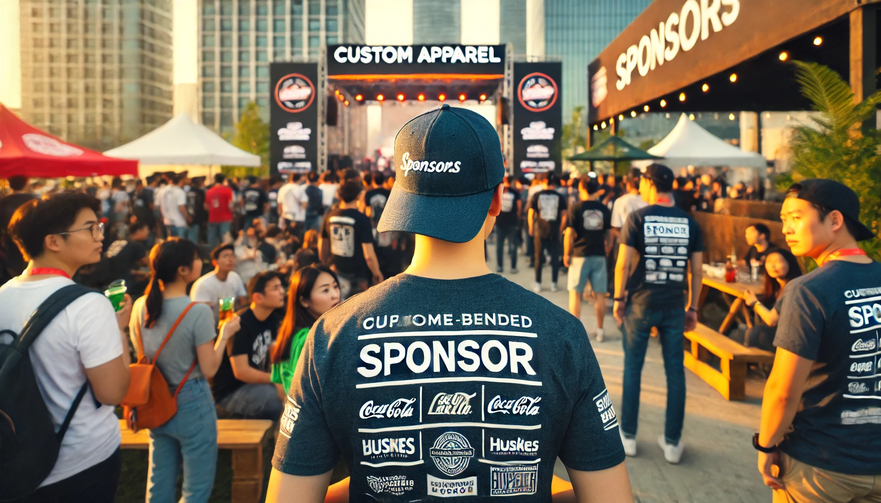 Custom Apparel for Event Sponsorships